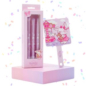 Pinky Trio Eyeshadow Brushes