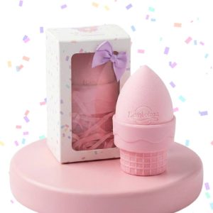 Ice Cream Makeup Sponge Pink