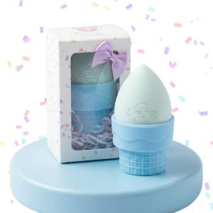 Ice Cream Makeup Sponge Baby Blue